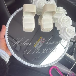 מגש טבעות לחתונה