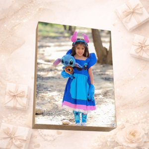 בלוק עץ מודפס 20×20 – זיכרון קטן עם משמעות גדולה ✨