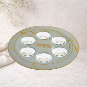 קערת פסח זכוכית מהודרת